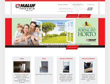 Tablet Screenshot of malufimoveis.com.br